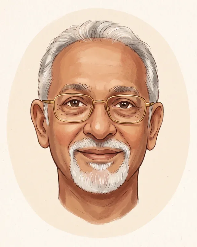 Portrait of Gamini Ratnavira