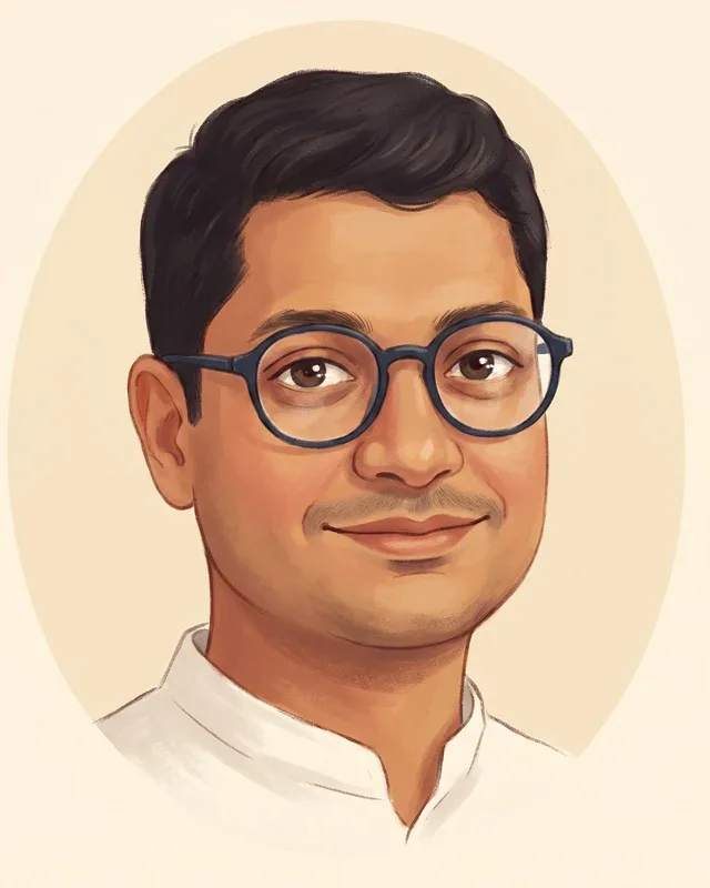 Portrait of Mahen Perera