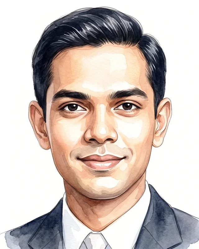 Portrait of Ranil Deraniyagala