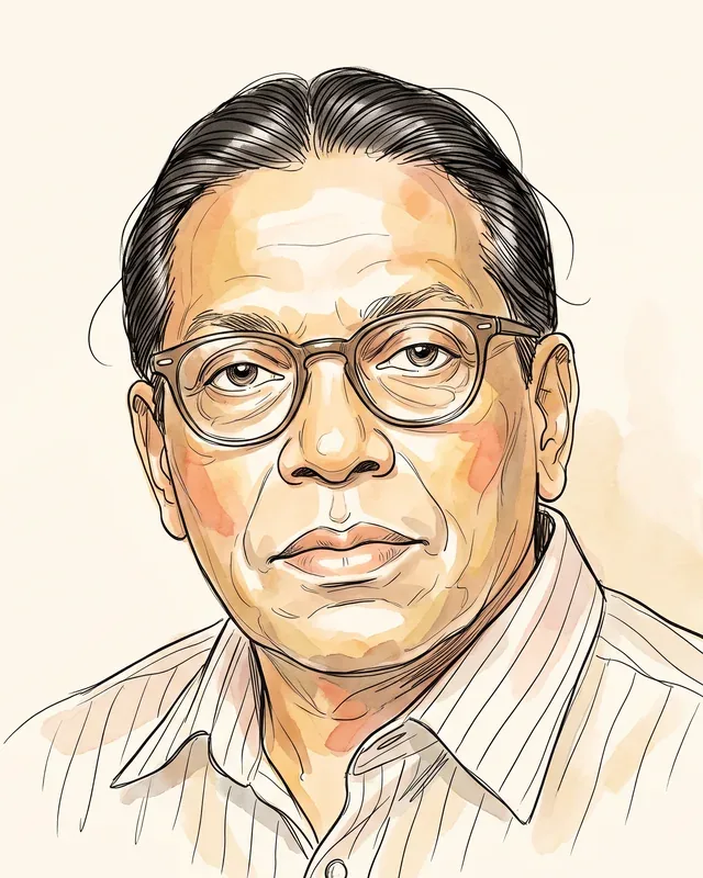 Portrait of J.D.A. Perera