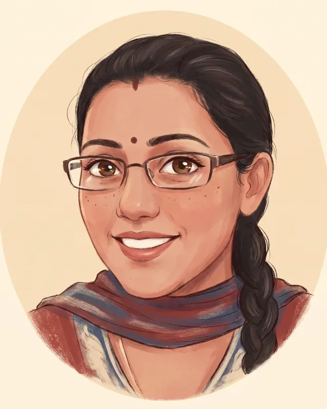 Portrait of Hanusha Somasunderam
