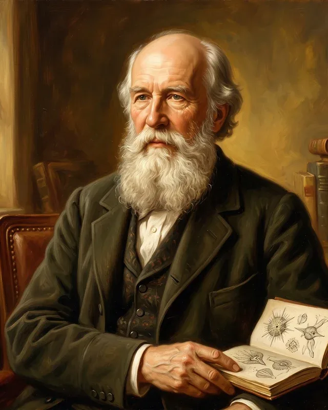 Portrait of Ernst Haeckel
