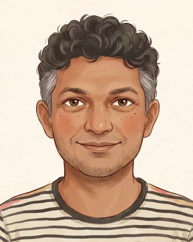 Portrait of Bandu Manamperi