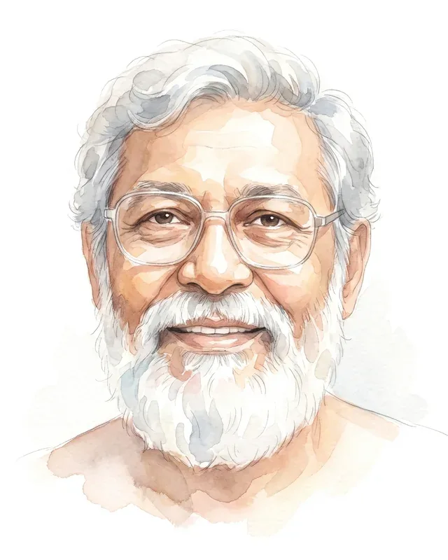 Portrait of Laki Senanayake