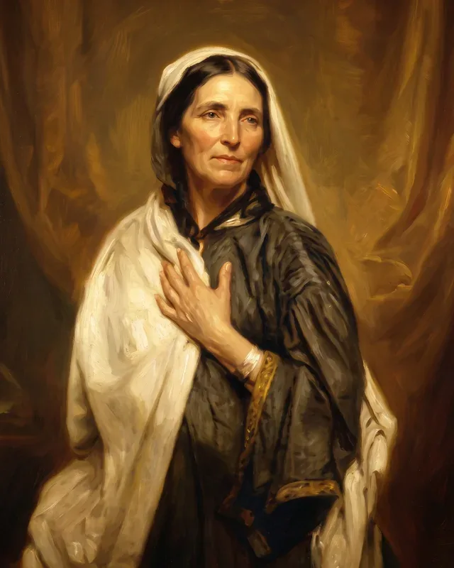 Portrait of Marianne North