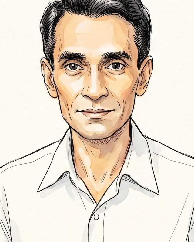 Portrait of Justin Deraniyagala