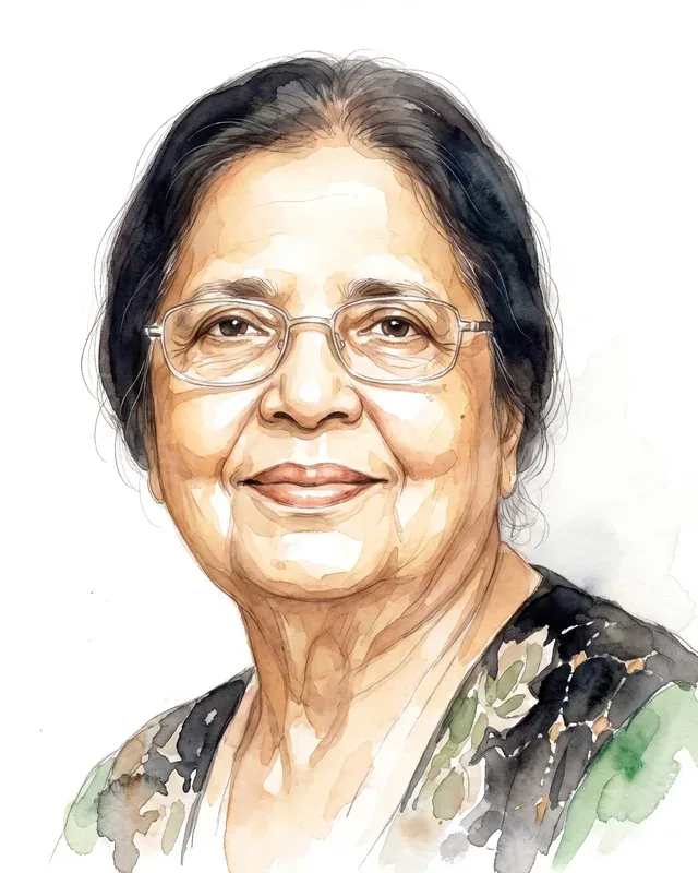 Portrait of Jean Arasanayagam