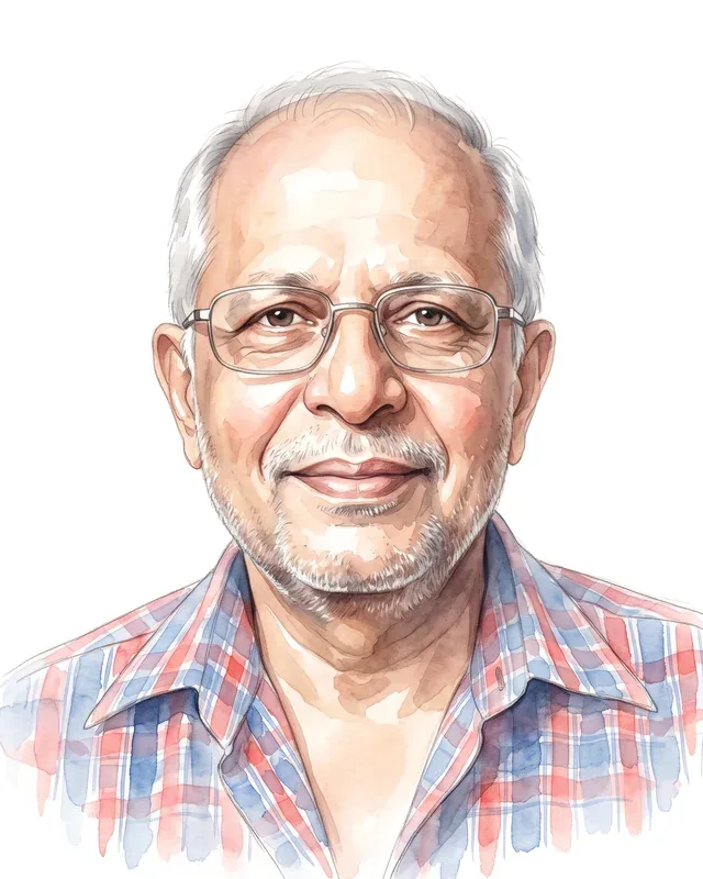 Portrait of Tissa Ranasinghe