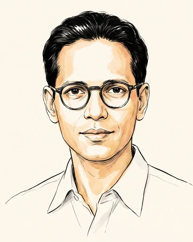 Portrait of Ananda Samarakoon