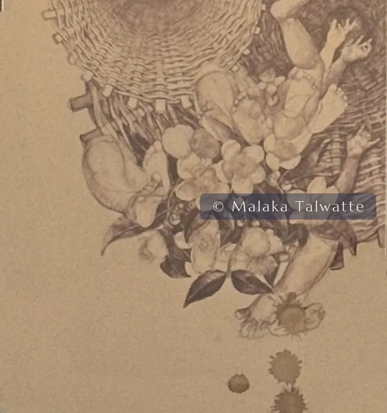 A work by Arulraj Ulaganathan from the Talwatte Collection
