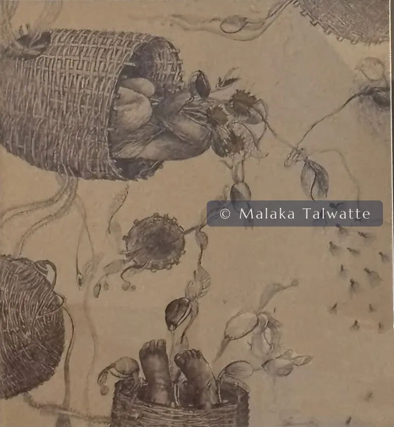 A work by Arulraj Ulaganathan from the Talwatte Collection