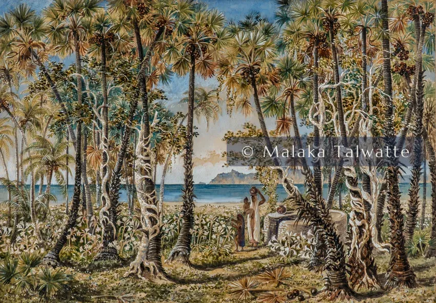 Constance Gordon-Cumming: The Lily Shore, Near Trincomalee.