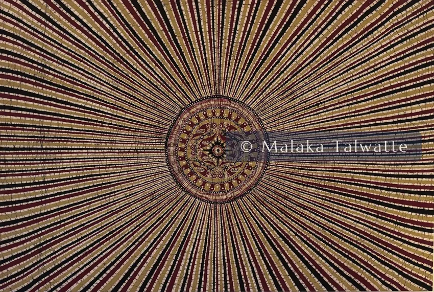A work by Ena de Silva from the Talwatte Collection