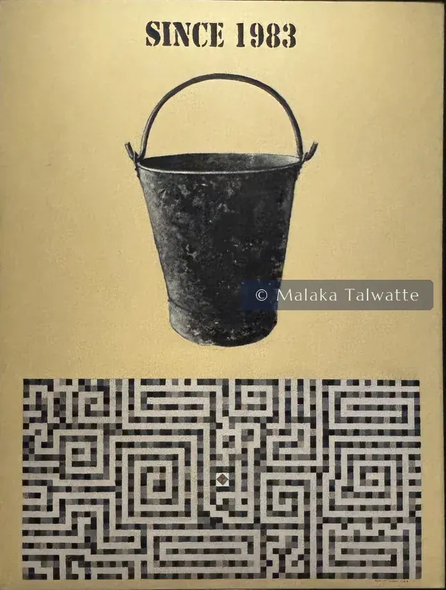 A work by Gayan Prageeth from the Talwatte Collection