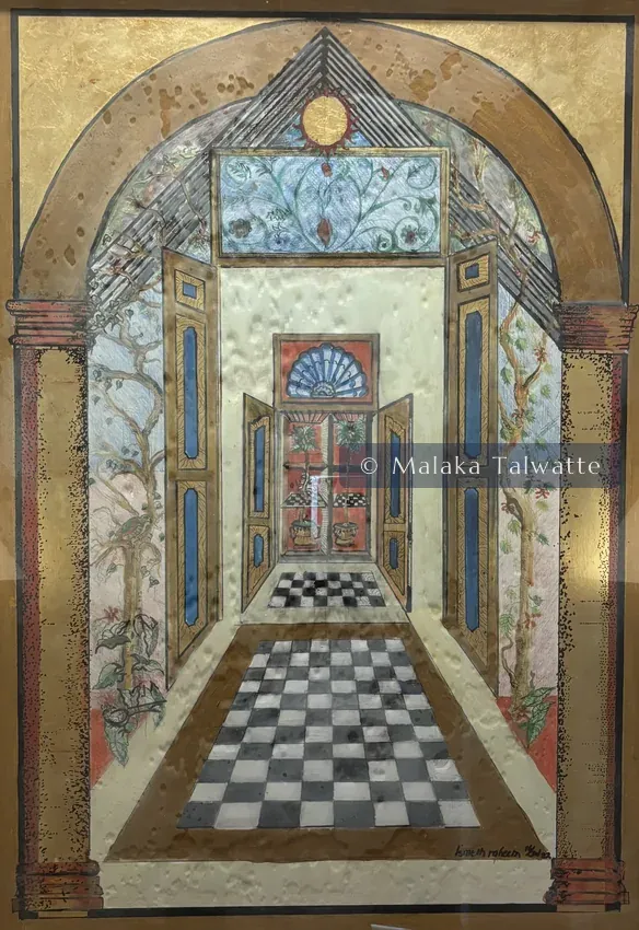 A work by Ismeth Raheem from the Talwatte Collection
