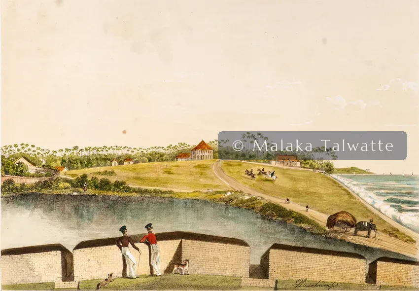 John Deschamps: The Galle-Face Esplanade, From Middleburg Counterguard.