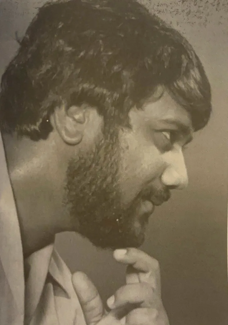 Archival photograph of Senaka Senanayake, 1981.