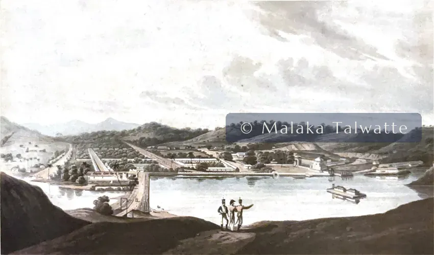 Lt. William Lyttleton: Town of Kandy.