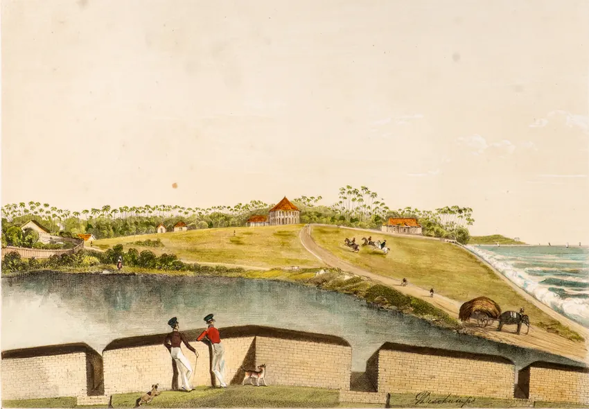 John Deschamps: The Galle-Face Esplanade, From Middleburg Counterguard.