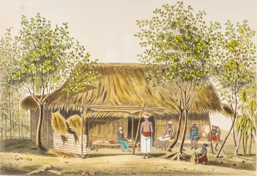 John Deschamps: The Ferry House at Pantura.