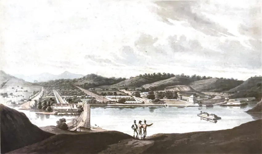 Lt. William Lyttleton: Town of Kandy.