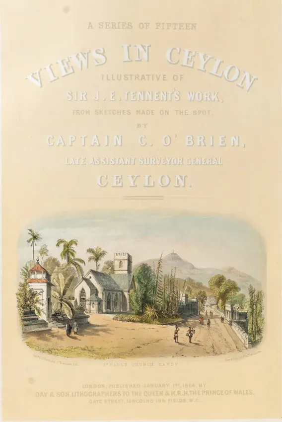 Captain Charles O'Brien: St. Paul's Church, Kandy.