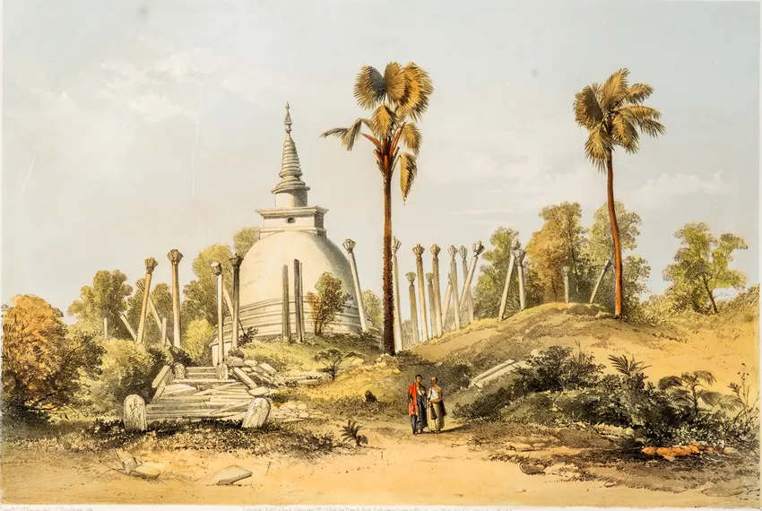 Captain Charles O'Brien: Thuparamaya Dagoba.