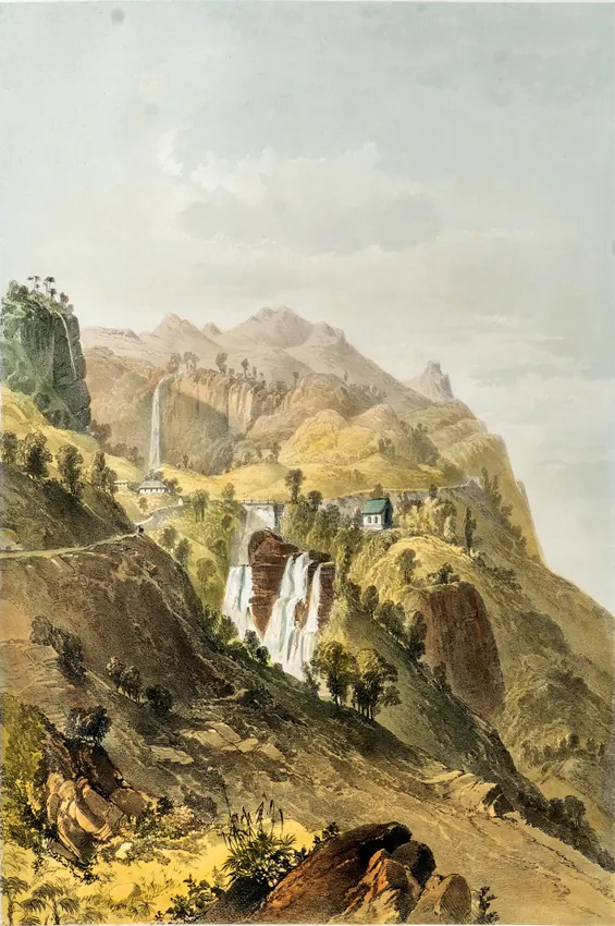 Captain Charles O'Brien: Rangbodde Falls.